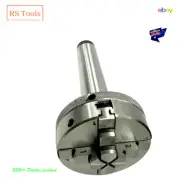 4 Jaw 65mm 2-1/2" Self Centering Mini Lathe Chuck & MT1 Drawbar - M6 x 1 AU