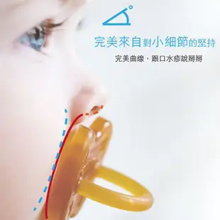 丹麥HEVEA 彩色乳膠奶嘴 北歐秋冬限定款 - 牛仔藍