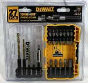 DEWALT 27pc Driver/Drill/Bit Set RAPID LOAD Quick Change Drive Guide #DW2504TG