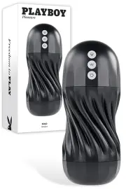 Playboy Solo Stroker 8.7" Vibrating & Sucking Masturbator