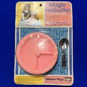 Vintage MAGIC Feed Dish Silver Spoon Amazon Toys 1965 NOS Sealed/ 138