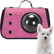 Cat Carrier Bag – Expandable Pet Travel Bag with Shoulder Strap & Bowl | Foldable Pet Carrier for Dogs & Cats | Airline Approved, Breathable Mesh, Portable Travel Nest for Trips