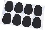 SING F LTD 8pcs Mouthpiece Patches Pads Kit Cushions Alto Saxophone Sax Clarinet Black