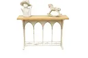 Willow & Silk 120cm Home/Indoor Martinique Wooden Console/Hallway Table/Storage