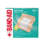 Band-Aid Brand Skin-Flex Adhesive Flexible Wound Covers, Large, 6Ct