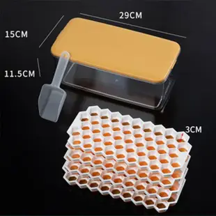 【瑞典廚房】蜂巢造型製冰盒 矽膠製冰盒 冰塊盒(5層 330格)