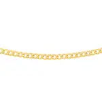 9ct Gold 50cm Solid Curb Chain