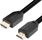 C&E High Speed HDMI Cable Supports Ethernet, 3D and Audio Return [Newest Standard], 1.5 Feet, CNE570143 Black 6 Feet (Single Pack)
