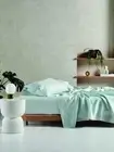 Linen House Nimes Sheet Set (Sky) - King