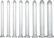 HCUDFN 10cm Glass Penis Plug Urethral Dilator SM Urethral Probes Prostate Masturbation SM Penis Stick Penis Plug Sex Toys for Men Couples(9mm)
