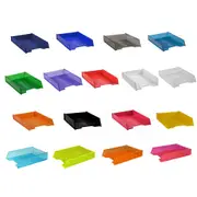 Italplast Multifit Desk Tray (A4) - Mandarin