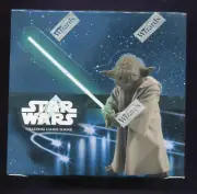 2002 WIZARDS STAR WARS ATTACK OF THE CLONES DARK / LIGHT 12 STARTER DECKS BOX