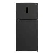 CHiQ 515L Top Mount Fridge - Black Steel
