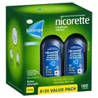 Nicorette Quit Smoking Extra Strength Cooldrops Nicotine Lozenge Icy Mint 8 x...