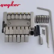 6 String Roller Saddle Tremolo Bridge Nickel Tailpiece for Headless Guitar