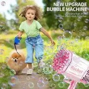 Wholesale 40 Holes Automatic Electric Soap Bubble Gun Outdoor Toys Classic Bubbl