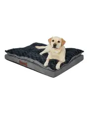 [PaWz] XL Memory Foam Calming Bed in Dark Grey