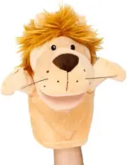 Lion Hand Puppets Puppets for Kids Farm Animals Finger Puppets Plush Soft Hand P