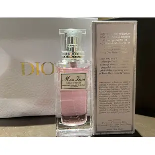 9.5成新 正品 Dior 迪奧 專櫃 購入 Miss Dior 髮香噴霧 30ml  附紙袋 2手 香水