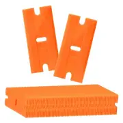 500 Pcs Plastic Razors Blades, Edged Scraper Blades, Plastic Blades7647