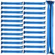 24 Pcs Cheering Noise Maker Blue Inflatable Stick Sticks Child