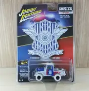 WHITE LIGHTNING 1980 Toyota Land Cruiser Police Indonesia RARE Johnny Lightning