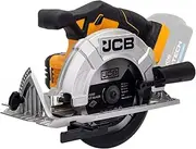 [JCB] 18v 165mm Cordless Circular Saw Bare Unit, 55mm Max. Cutting Dept, Adjustable Aluminium Base Plate, 3,650rpm for Fast and Accurate Cutting - 3 Year Warranty