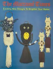 Towel & Plant Hanger Patterns The Macrame Times Home Designs Craft Book MM371