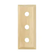5423 Switch Socket Block Classic Treble Pine H90xL225mm