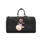 Louis Vuitton x Murakami Takashi Keepall Bandouliere 45 Black