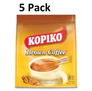 5 X Kopiko Instant Coffee Brown 550g | 22 Sachets for a Perfect Cup FAST SHIP