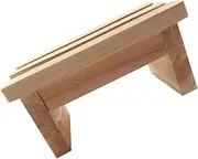 Portable Wooden Boys and Girls Step Stool Easy to Carry and Store for Home and School