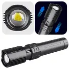 LED Portable Flashlight 1200Mah Telescopic Focusing Flashlight for Emergency Use