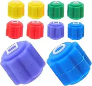 Vaguelly 10pcs Gravel Sieve Game Stone Grabbing Game Stone Catching Korean Korean Jacks Hand Eye Coordination Training PVC