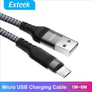 1M 2M 3M 5M 8M Micro USB Cable Fast Charging Wire Mobile Phone For Andriod