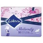 Libra Maternity + Aloe Extra Long Pads With Wings 10 FREE POSTAGE