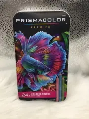 NEW Prismacolor Premier Colored Pencils, Soft Core - 24 Piece