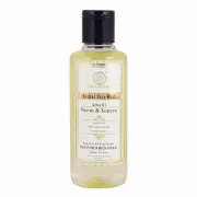 KHADI NATURAL Neem and Teatree Herbal Face Wash, SLS and Paraben Free 210ml