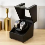 Dual Watch Winder Automatic Watch Box Luxury Storage Battery USB AU Plug Gift AU
