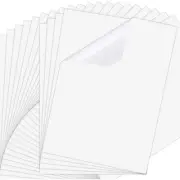 25 Sheets 8.3X11.6 Inch Inkjet Sticker , Printable Transparency Film Dry 6866