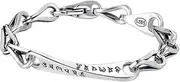 [TYMONT] S925 Sterling Silver Six Character Bracelet, Men's And Women's Buddhist Six Character Bracelet