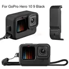 Lid Silicone Case Flip Battery Side Cover Lens Cap For GoPro Hero 11 10 9 Black