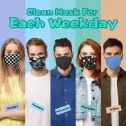 50pcs KN95 Face Mask 5-Layer Breathable KN95 Cozy Resilience Earloop Dispoasable
