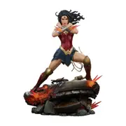 19.75" Wonder Woman Saving The Day Premium Format Statue