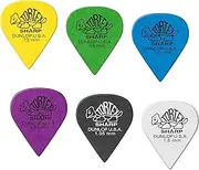 Dunlop Tortex Sharp Guitar Picks Sample Variety Mix Pack (2 of each gauge) 12/Player's Pack
