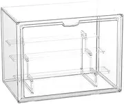 Acrylic Transparent Blind Box Hand-Made Toy Case Assemble Collectible Figures Display Storage Boxes Handwork Cabinet, Four-Layer