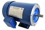 AC MOTOR, 1/2HP, 3450 RPM, 3PH, 208-230V/460V, 56C/TEFC, WITH BASE