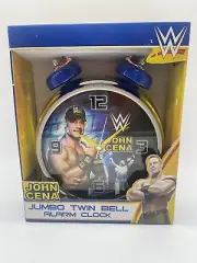 WWE Jumbo Twin Bell Alarm Clock - John Cena