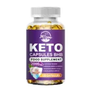 120Pcs Keto BHB Capsules Weight Loss Diet Pills Fat Burner Detox Supplement