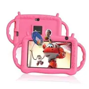 Kids Tablet 7in Android 12 Tablet for Kids Age 3-12,Quad Core 2+32GB Pink
